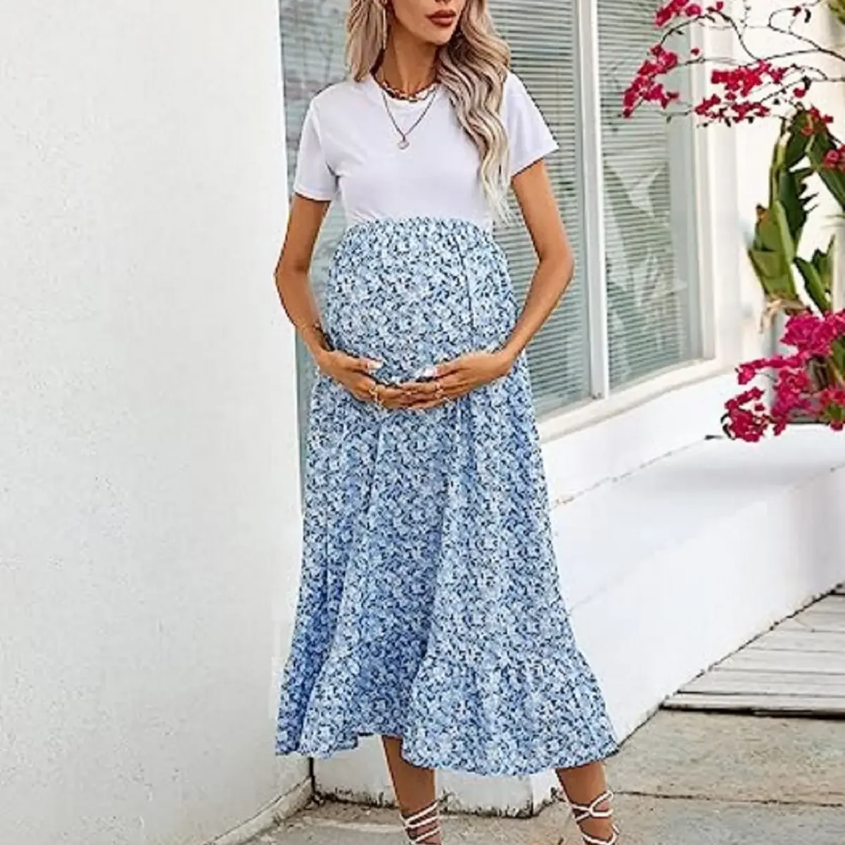 chinese dress ladies Buy Maternity Mint Green Cotton Dress