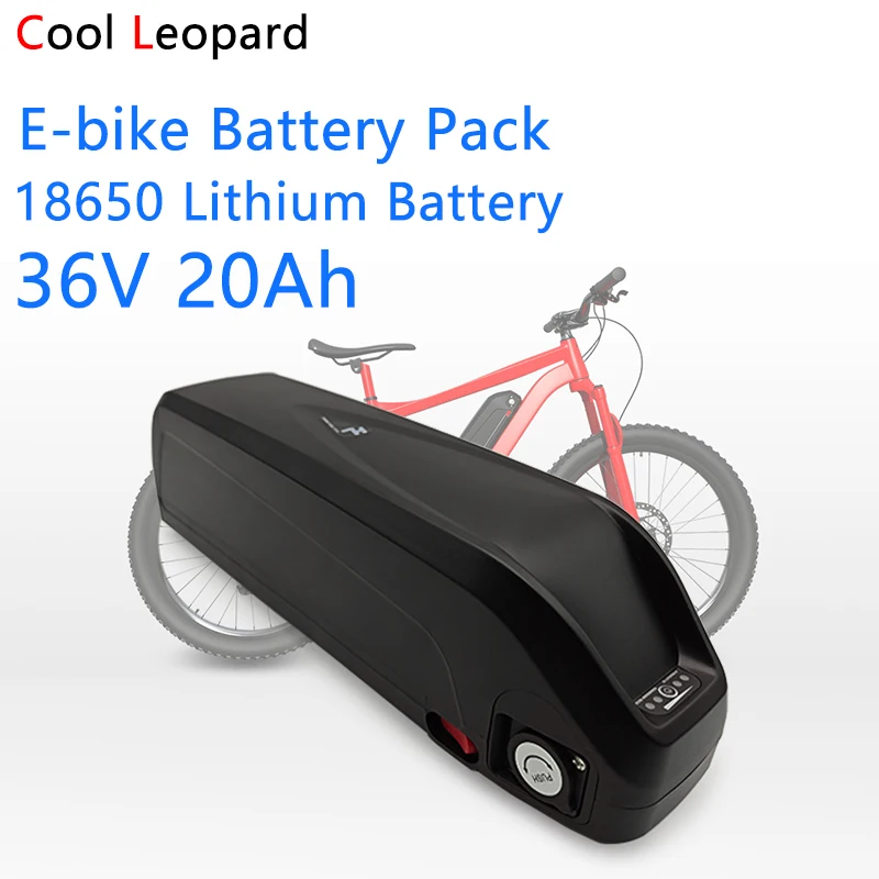 

2023 New E-bike 36V 20Ah 18650 Lithium Ion Battery Pack Built-in BMS,for Hailong Electric Mountain BBS02 BBS03 Li-ion Battery