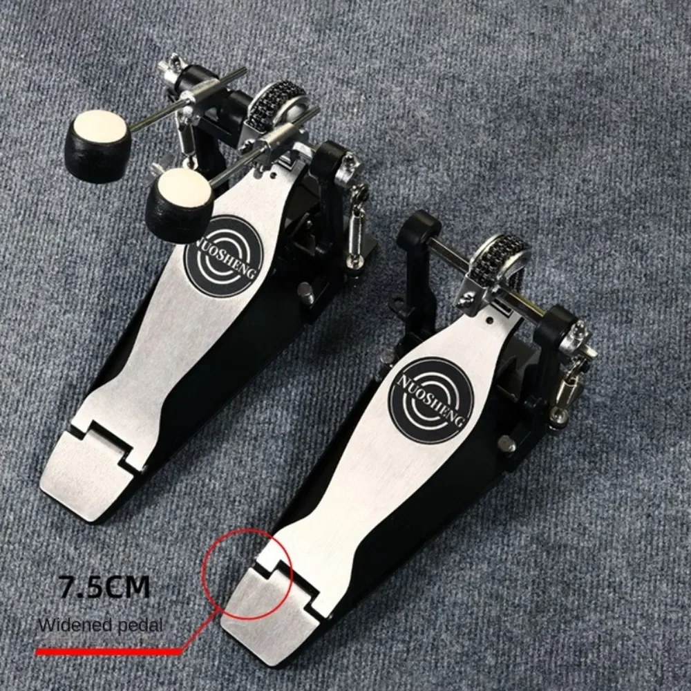 

Pedal Tread Hammer Double Chain Jazz Drum Double Drum Kicks Pedals Electronic Drums Percussion Instruments Practice Accessories