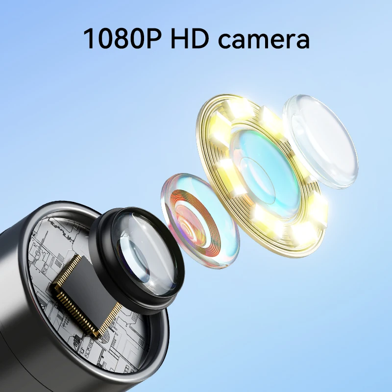 KERUI 2600mAh Battery Industrial Endoscope Camera for Pipe Borescope with 4.3 inch Screen Dual Single Lens for Car Repair 4