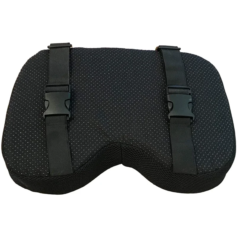 Rowing Machine Seat Cushion for Concept 2Rowing Machine Recumbent Stationary Bike with Memory Foam Washable Cover & Strap