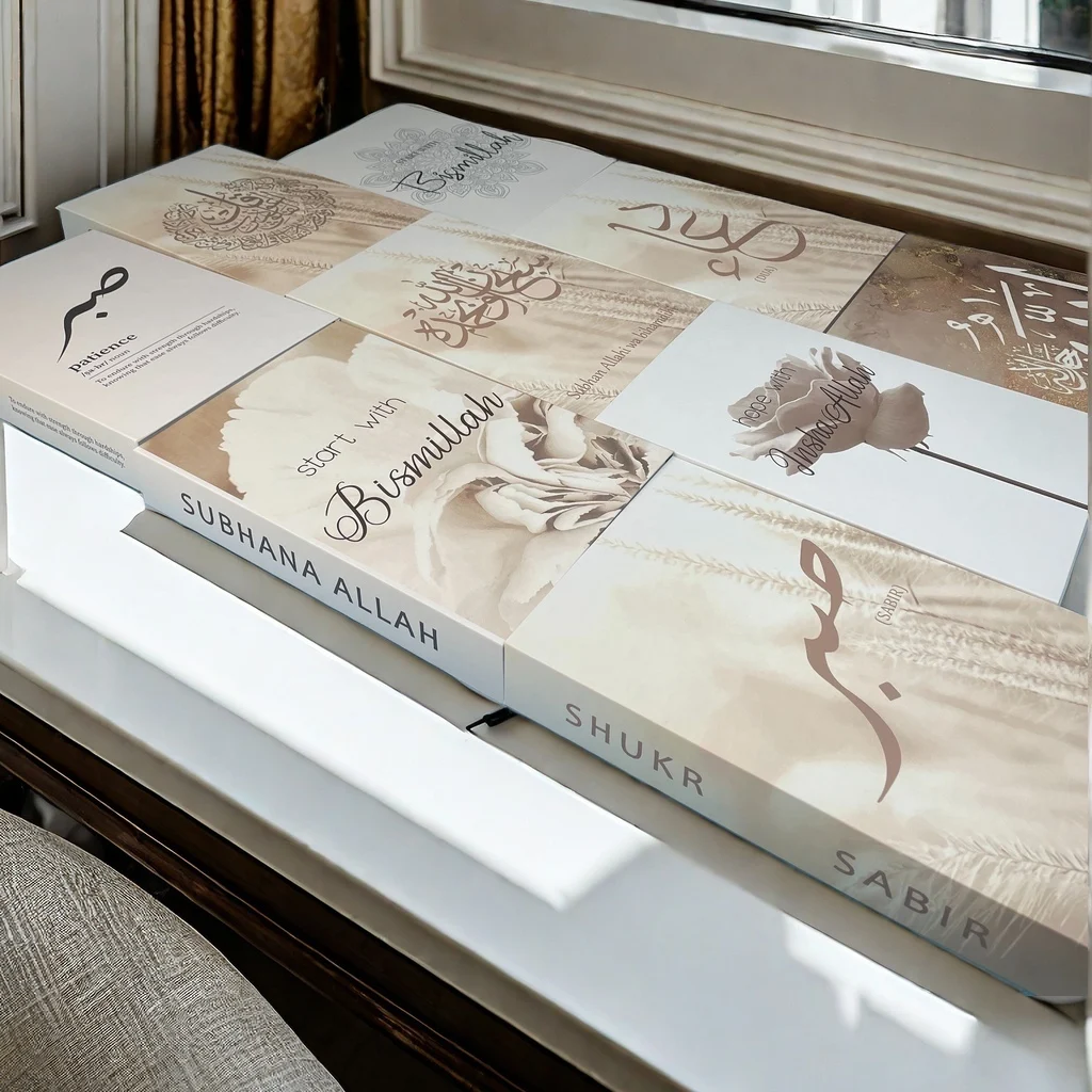 Islamic Luxury Fake Book Home Decor Mosque Kabaa Decorative Books Storage Box Simulation Book Coffee Table Interior Decoration - Image 4