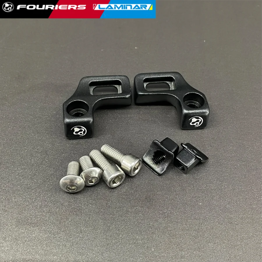 FOURIERS brake lever to shift lever Adapter with special screw and nut