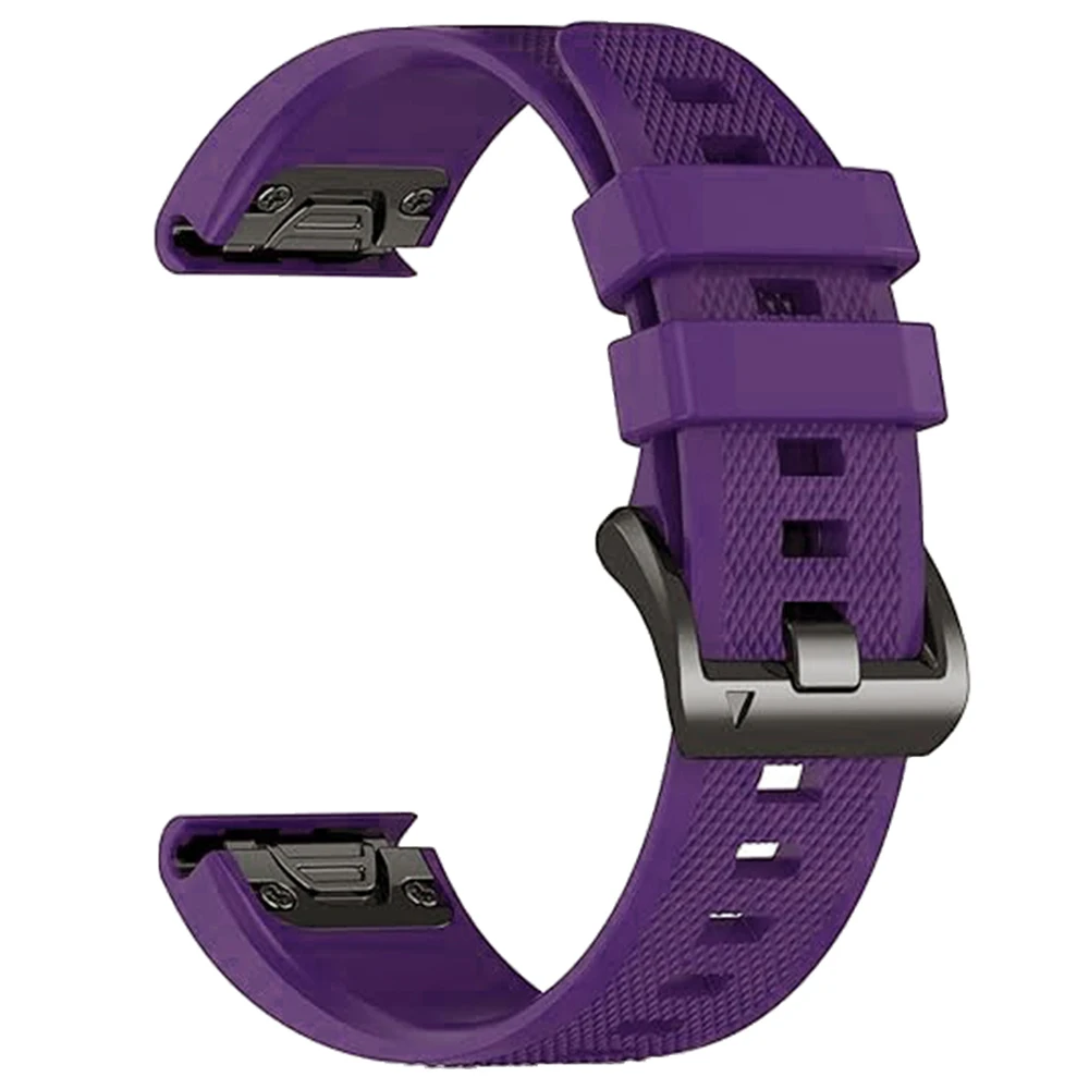 Quick Release Silicone Watchband with Easy Fit Design - 26mm/22mm Options