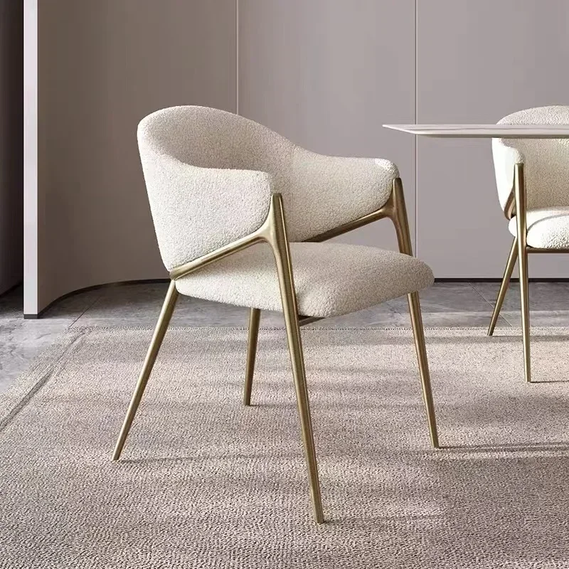 

Waiting Luxury Dining Chair Regale Hotel Comfortable Modern Minimalist Chairs Lounge Designer Cadeiras De Jantar Home Furniture