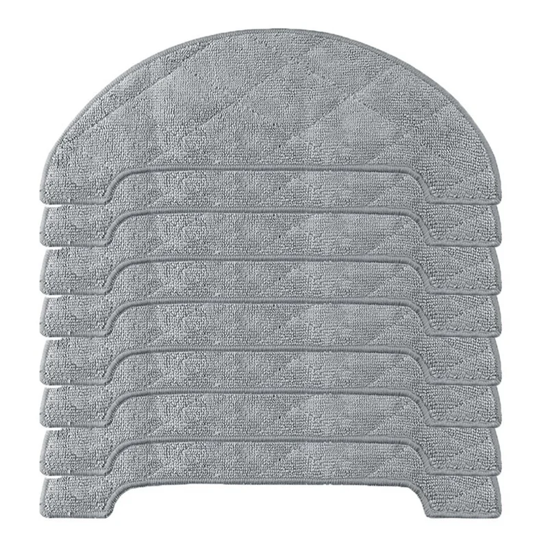 8 Pezzi Mop Robot Aspirapolvere Per Proscenic M7 Max M8 /Viomi Vxvc11 Accessori Per Aspirapolvere Sostituzione