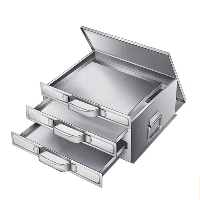 Drawer Type Mini Steaming Pan Vermicelli Roll Steaming Oven 3 Trays 2-Layer Small Household Rice Noodles Machine