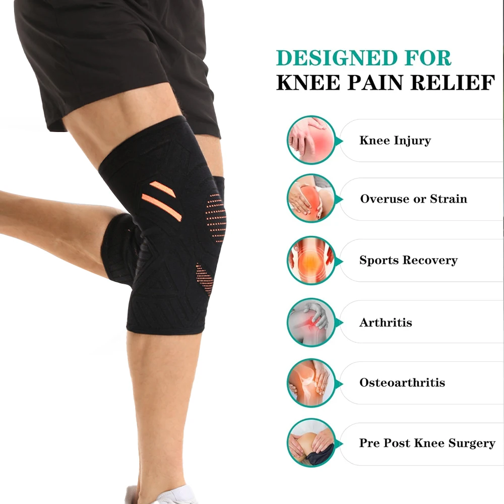 Knee Support Brace 2PCS Women Men