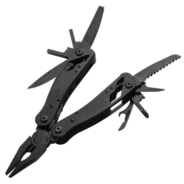 Stainless steel multi-function pliers outdoor mini folding pliers emergency tool pliers EDC Multifunction Military Tactical - Image 6