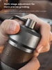 HiBREW Manual Coffee Grinder Aluminum Conical Burr Capacity 22g Hand Coffee Grinder with 11 Levels Adjustable Setting Pour Over 3