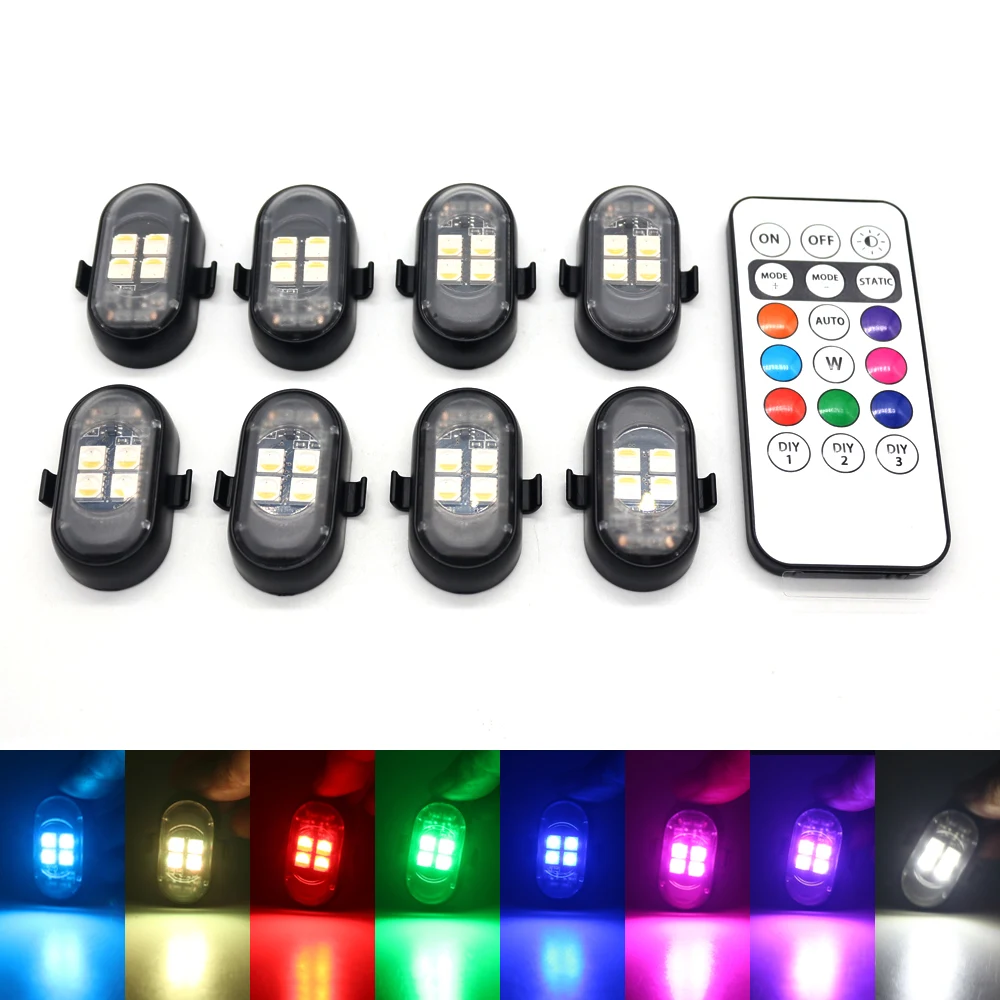 ตัวเลือกสินค้า ไฟตกแต่งรถยนต์ LED ชาร์จได้