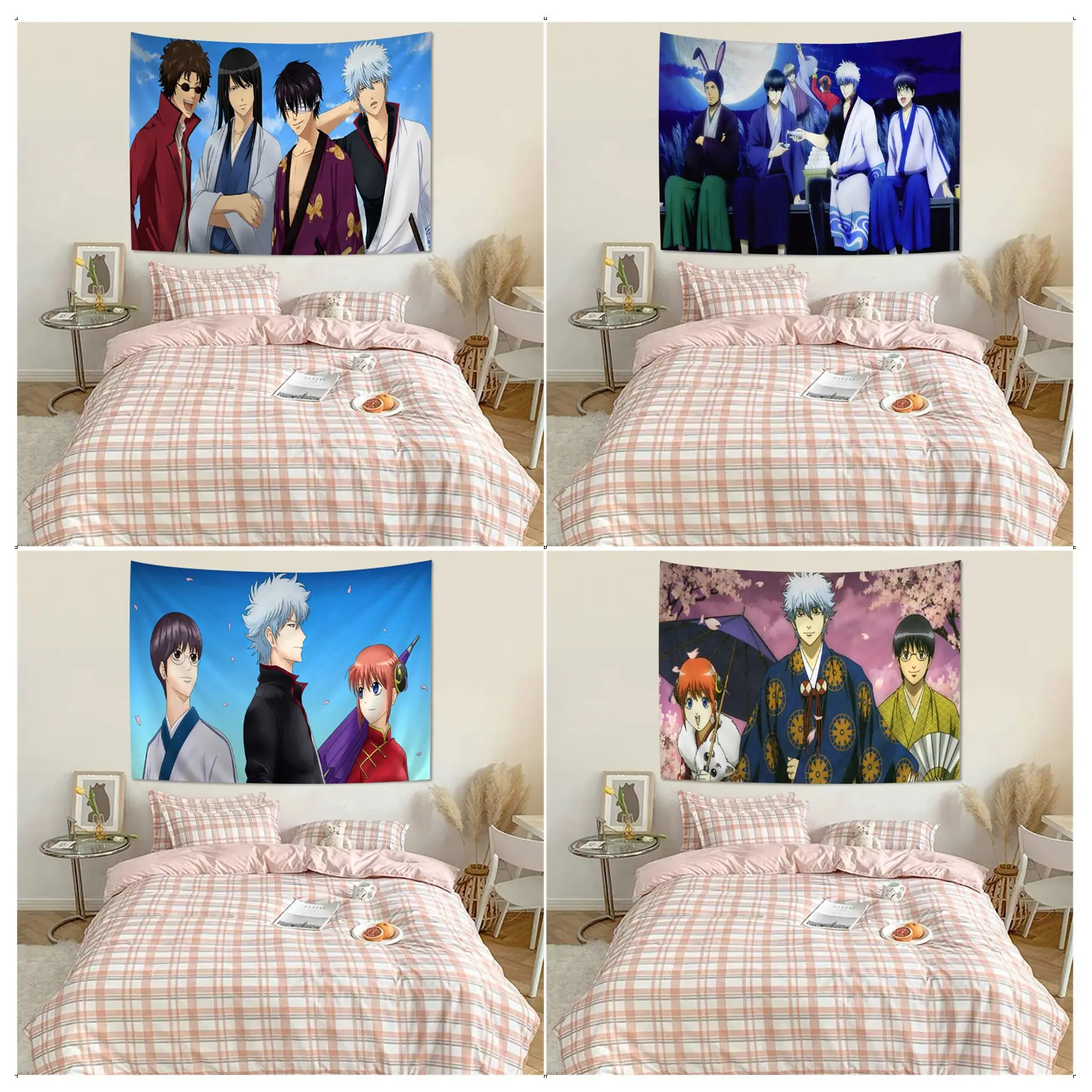 

GinTama Tapestry Hanging Bohemian Tapestry Indian Buddha Wall Decoration Witchcraft Bohemian Hippie Cheap Hippie Wall Hanging