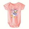 Cartoon Daisy and Duck Print Disney Baby Romper Newborn Baby Boys Girls Clothes Baby Jumpsuit Cute Casual Baby Bodysuit 4