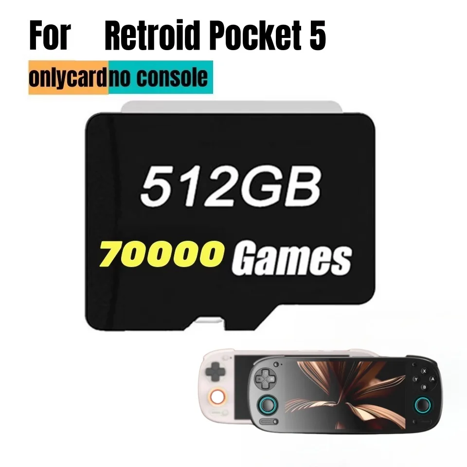 For Retroid Pocket 5 Memory Card TF Card Popular Classic Retro