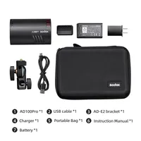 Godox AD100Pro TTL 100Ws Outdoor Flash Speedlight 2.4G Wireless X AD100 PRO Pocket Flash For Sony Nikon Canon Fujifilm PK AD200 2