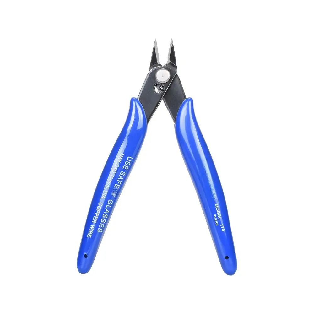 3D Printer Accessories Carbon Steel Diagonal Pliers Wire Cutters Electronic Repair Snips for Removing 3D Printing Supports - 2