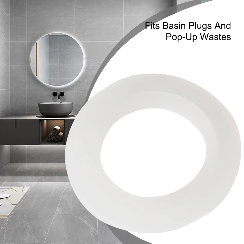 1pc Silicone Ring Gasket Replacement Bathtub Sink Pop Up Plug Cap Washer Seal Bounce Cover Bathroom Silicone Washer Seal