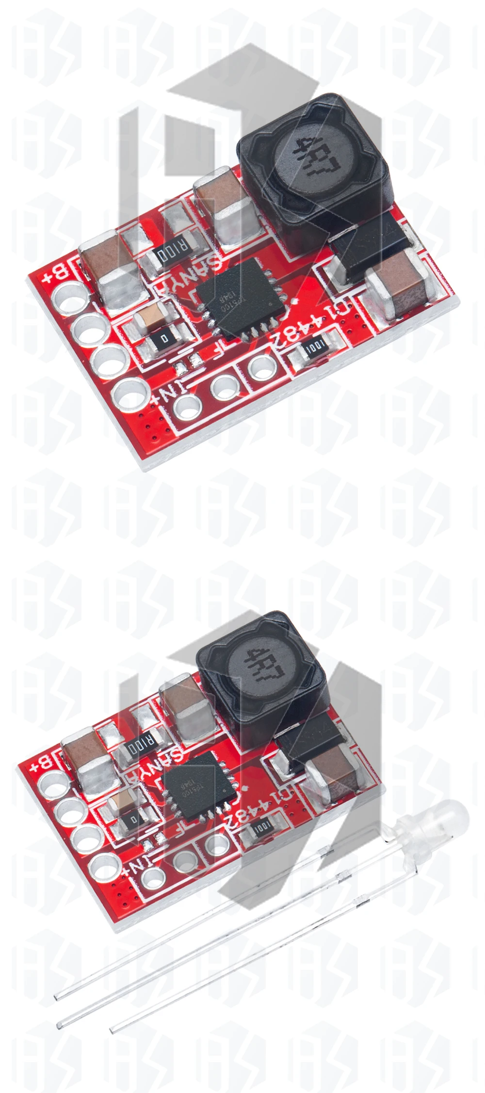 1~5 Stück EGBO TP5100 TP5000 Lademanagement-Stromversorgungsmodul 1A 2A Kompatibel mit 4,2V 8,4V Lithium-Batterien – Detail 16