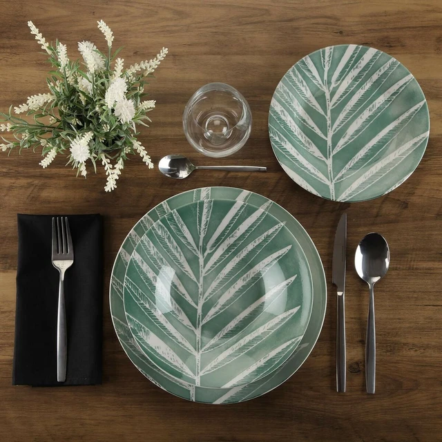 Vajilla 18 Piezas Porcelana Bridget Dinner Versa Home