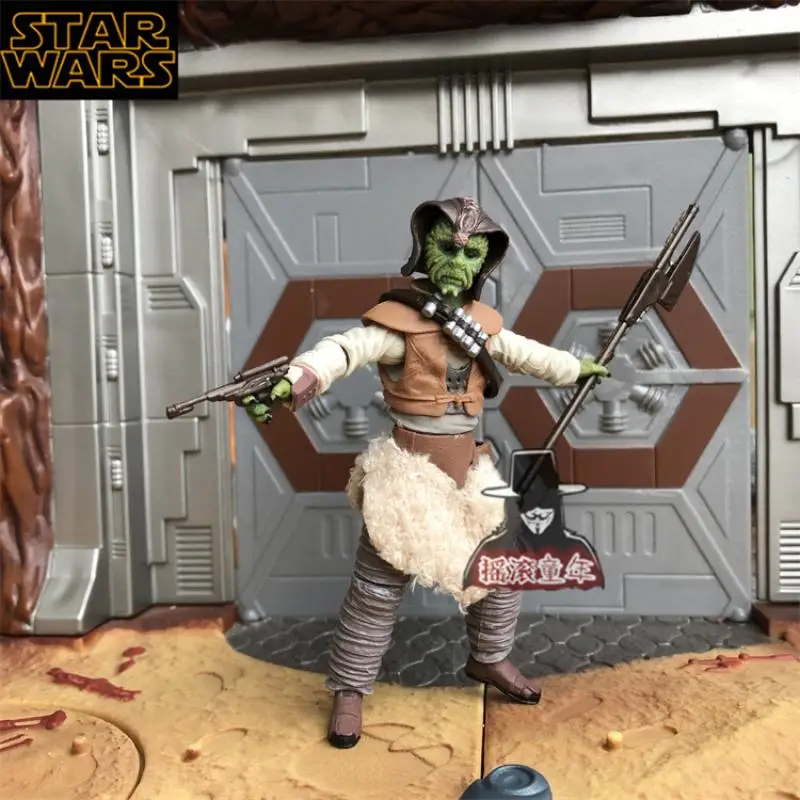 Novità Original Wooof Klaatu Star Wars La Collezione Vintage Figura Jabba Sail Barge Collection Action Figure Toys No Box