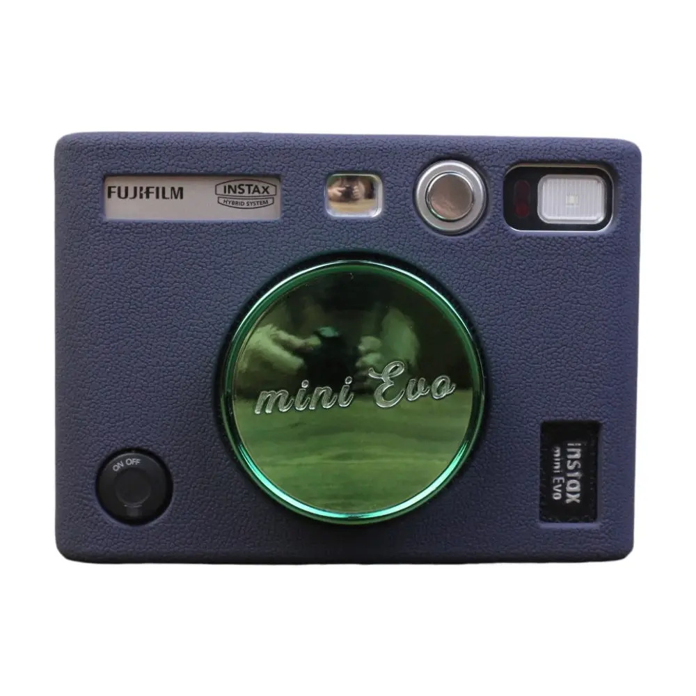 For Fujifilm Instax Mini EVO Camera Silicone Case (Black/Orange/Green/Blue/White) Multicolor Cameras Accessory Cover Fashion New| | AliExpress