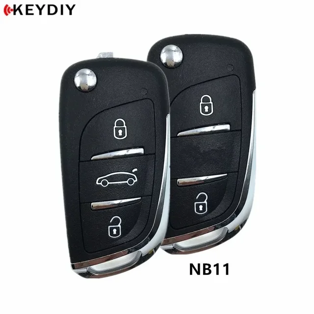 5ชิ้นคีย์ดีไอวาย NB11 B11รีโมตอเนกประสงค์2ปุ่มสำหรับ KD900/KD-X2 /kd กุญแจมินิโปรแกรมเมอร์ NB11-2 kunci REMOTE mobil สไตล์ ds 4