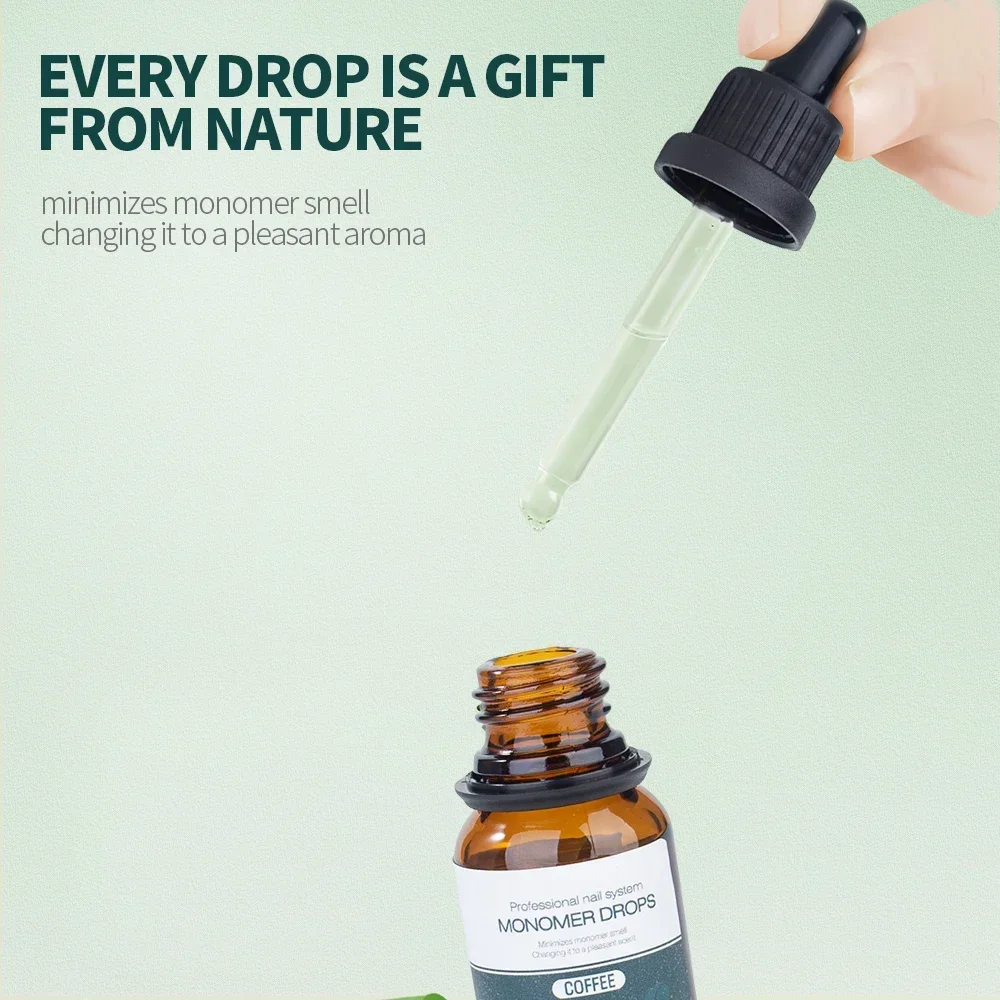 NAILPOP Monomer Odor Out Drops Easy to Apply Acrylic Liquid Neutralizer for Polish Smell Removal Nail Extensions and Acrylics 2