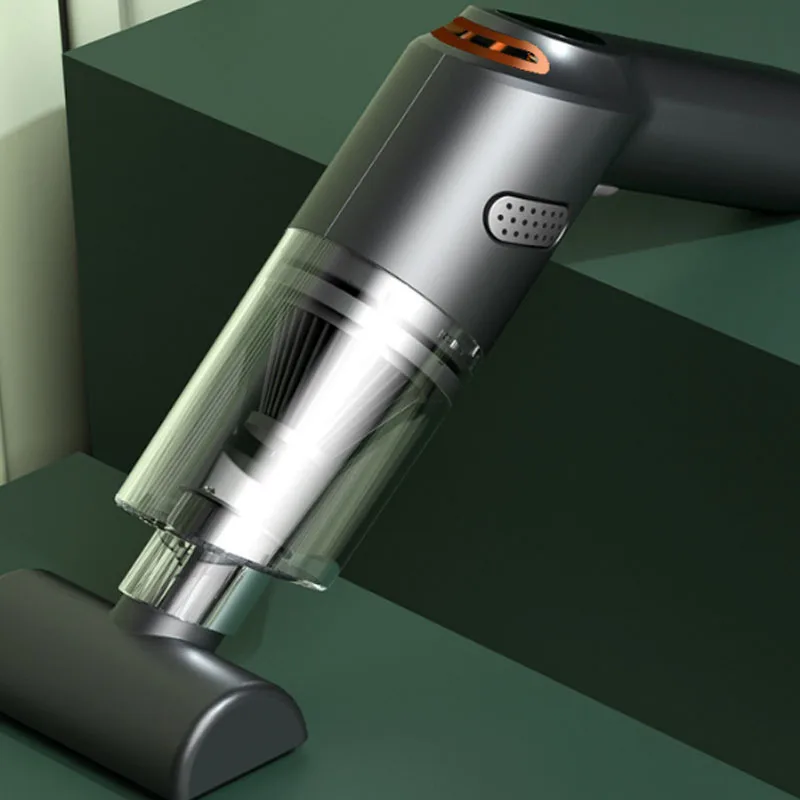 Car vacuum cleaner Car wireless charging car household handheld mini high power suction in small car