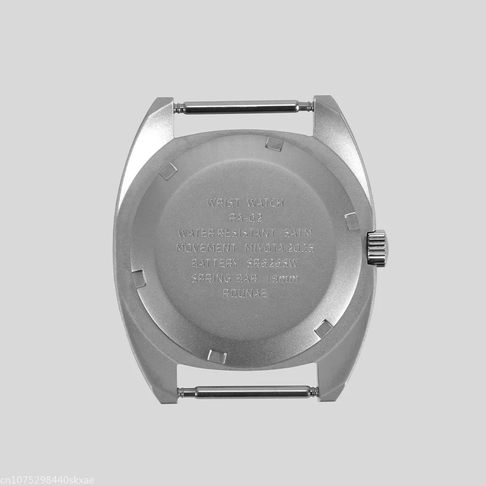 RDUNAE RA-02 ミリタリーウォッチ クォーツ式 RDUNAE RA02 Military Quartz Watch K1 Mineral Glass Stainless