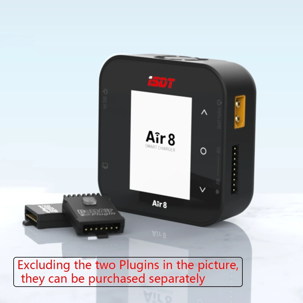 Новое зарядное устройство ISDT Air8 Lipo power Balance, зарядное устройство, разрядник 20A, 500 Вт, постоянный ток 1-8S, Li-Po Li-Hv, литий-ионный Li-Fe, NiMH Ni-Cd Pb