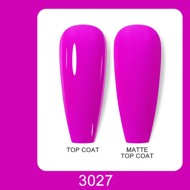 Arte Clavo 15ml Brown Coffee Color UV Gel For Nail Gel Nail Polish Varnish Hybrid Glitter Decoration Base Top Coat Set 3027