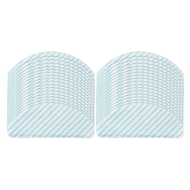

100Pcs Disposable Strong Rag Mop Cloths Pads For Ecovacs Deebot OZMO T8 AIVI T8 Max T9 Power/Max Vacuum Cleaner Parts