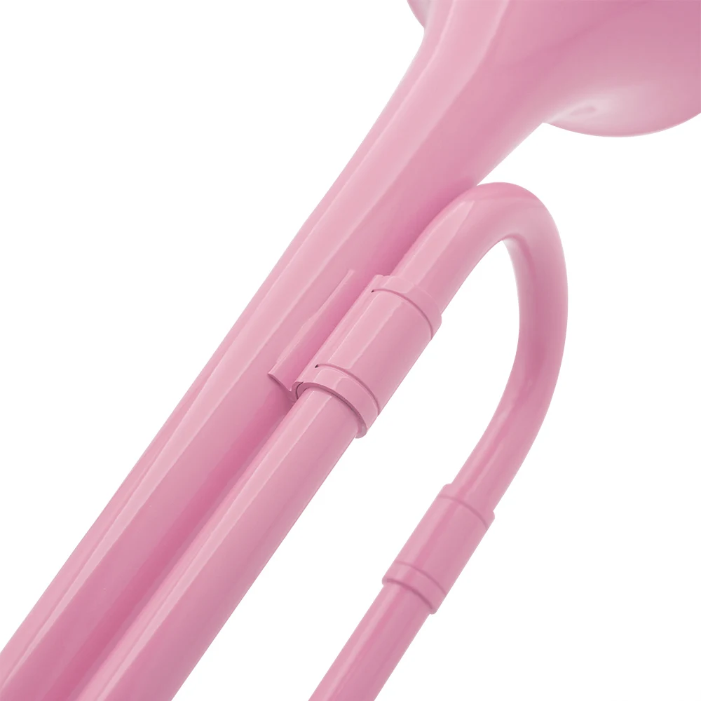 Description Picture 3 of itemYouth Trumpet Bb ABS Plastic Young Pioneers Bugle Call Student Horn Colorful Beginner for Brass Musical Instrument Performance