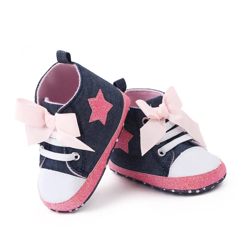 Baby Shoes Sneakers Cute Leopard Infant Soft Sole Crib Shoes Toddler First Walkers Boys Girls Casual Boots