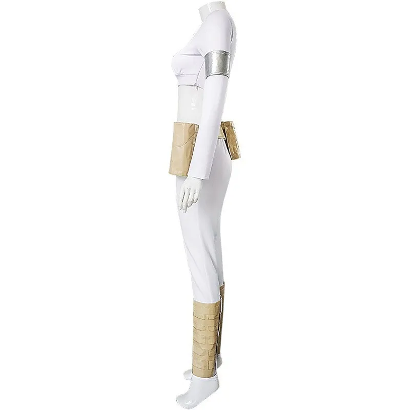 Star Wars Padmé Amidala Geonosis Battle Dress Cosplay Costume