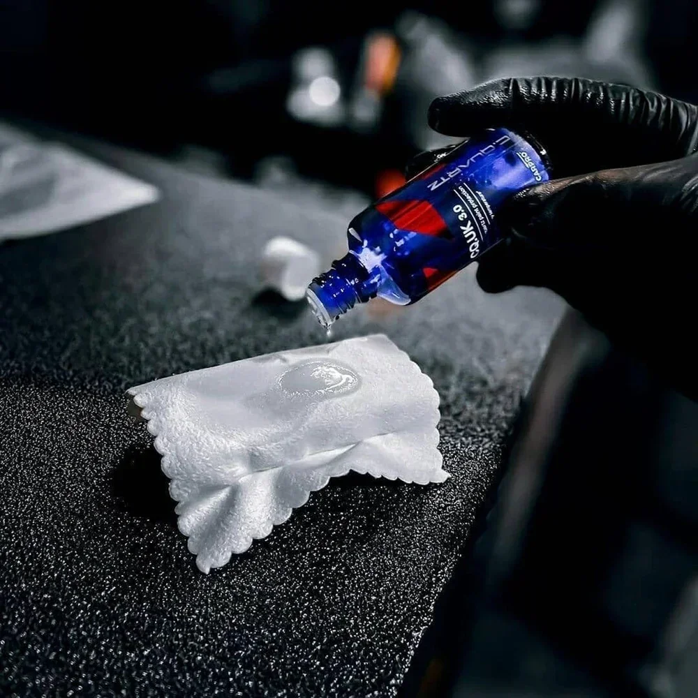 Ceramic Coating for Cars Quartz Based Nanotechnology Bonds To Paint Glass Metal and Plastic Paint Care ceramic car coating