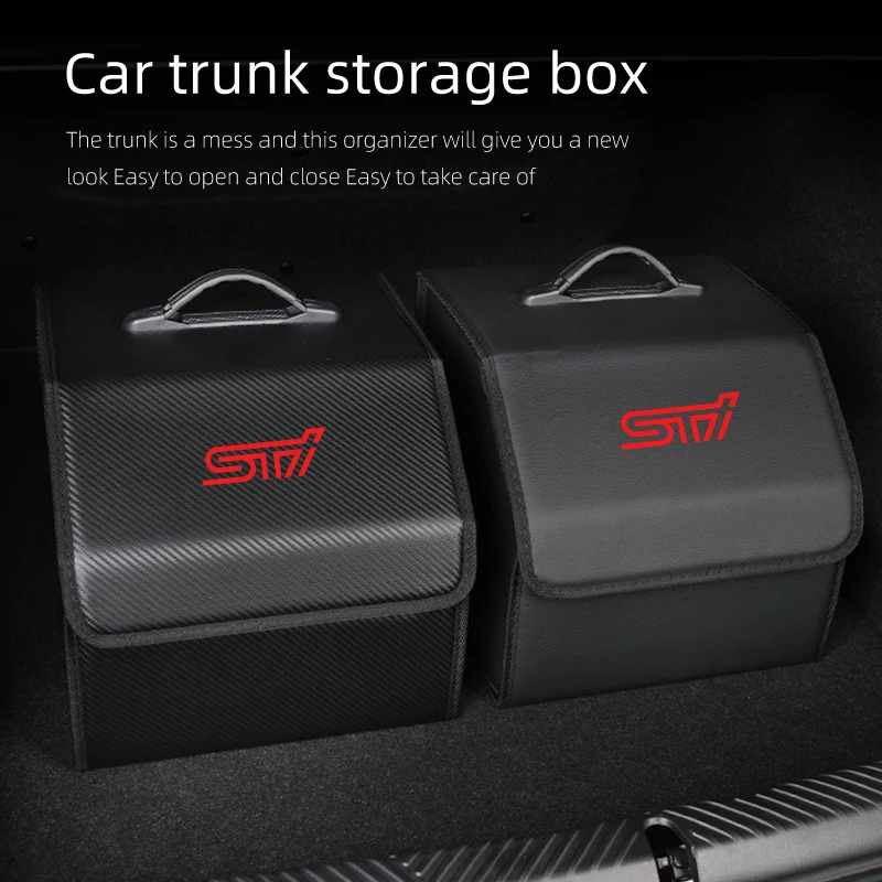 Car Trunk Storage Box Organizer Stowing Tidying Container Bag For Subaru Impreza Legacy WRX STI BRZ Forester Crosstrek Outback