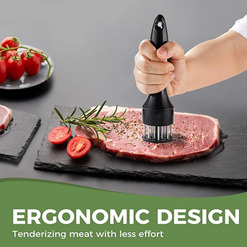 Meat Tenderizer Tool Ultra Sharp Stainless Steel Needle Blades Profession Kitchen Gadgets