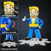 621PCS Ideas Fallout Vault Boy MOC Shelter Boy Building Block Popular Movie Series Action Model For Kids Christmas Birthday Gift 4
