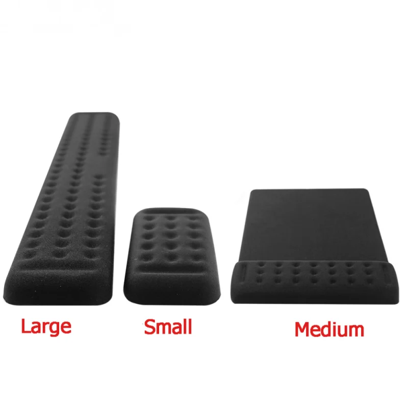 Gaming Mouse Pad Bracers Hand Mousepad Gamer Tastiera Grande Mause Mat Ergonomico Memory Foam Gel Poggiapolsi Per Overwatch Pubg