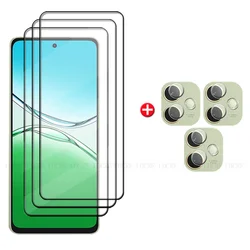 Enhanced 6 - in - 1 Tempered Glass Screen and Lens Protector with Full Cover Glue and 9H Hardness - A5 Pro 4G (3 Glass and 3 Lens)