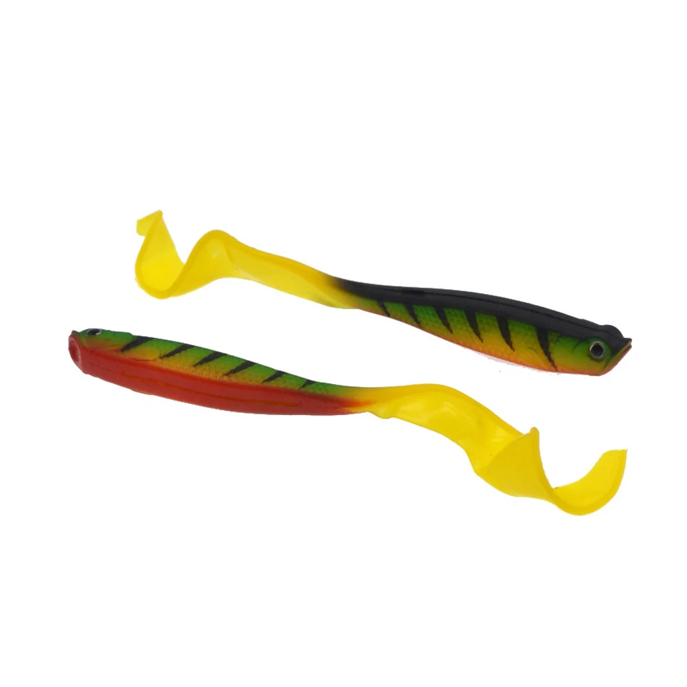 

Topline Soft Fishing Lure Jigging Wobbler Curly T-tail Carp Swimbait Worms Silicone Artificial Bait Fishing Track Accessories