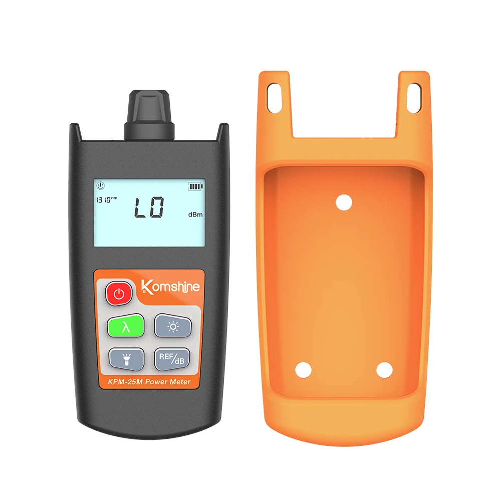 Used For Optical Fiber Cable Loss MeasurementKPM-25M Fiber Optical Handheld Test Tool Fiber Optic Power Meter KPM-25M OPM Tester