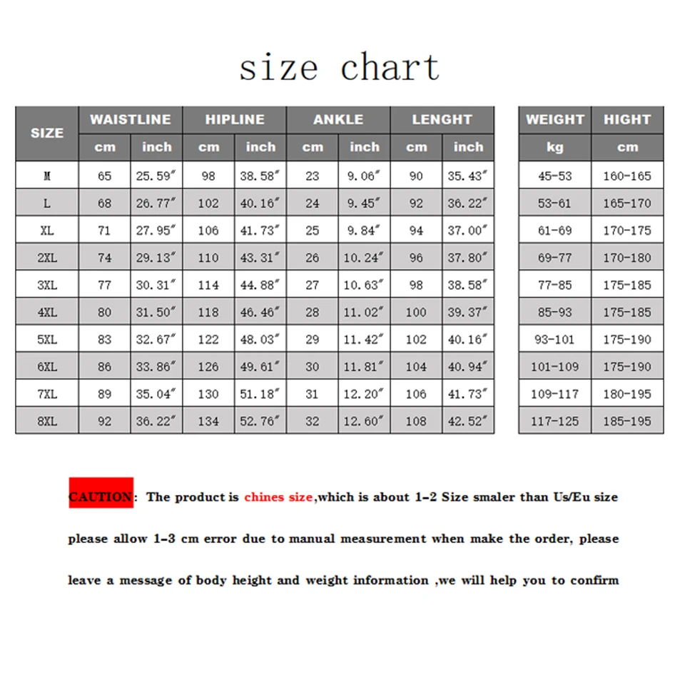 Multi-Pocket Cargo Pants Men Brand New Hip Hop Cotton Casual Joggers Men Sweatpants Streetwear Oversize Harem Trousers M-8Xl