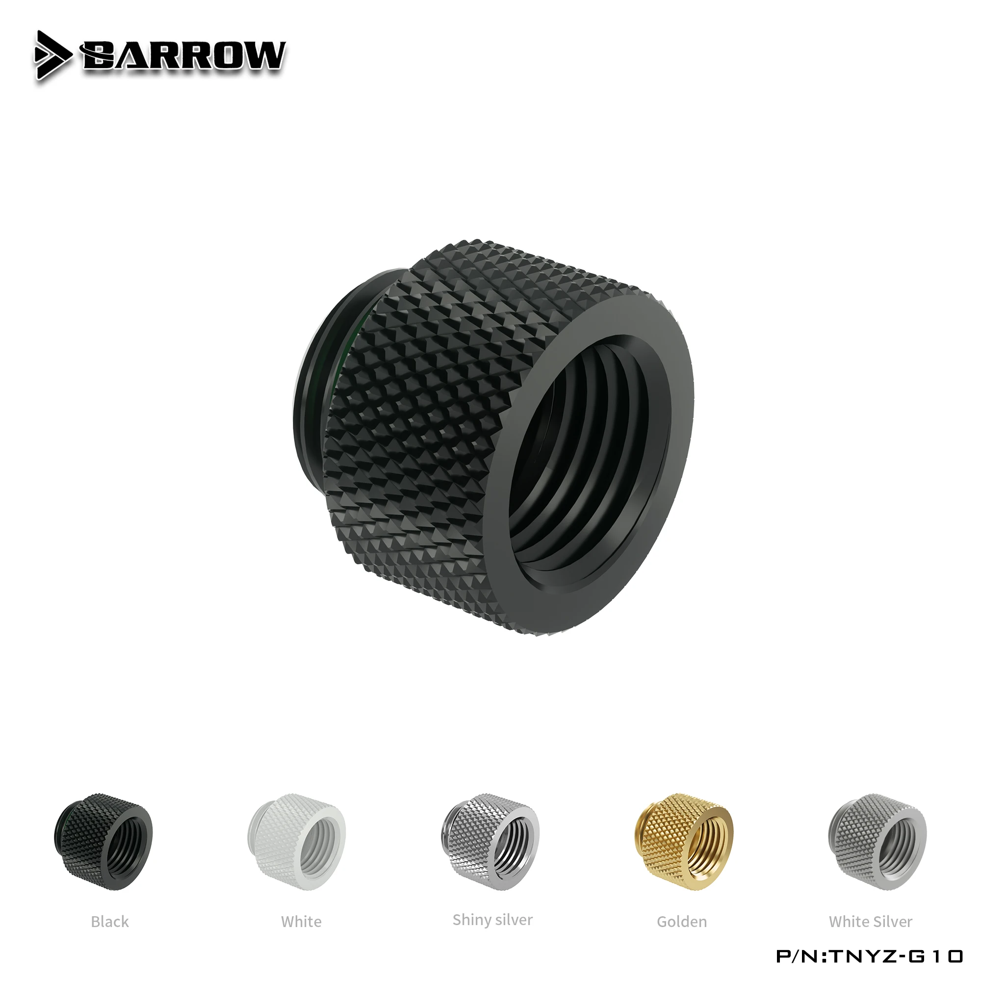 Extender Fitting Angled Adapter Fitting Water Cooling Fitting 7.5 10 15 20 30 40 mm Length