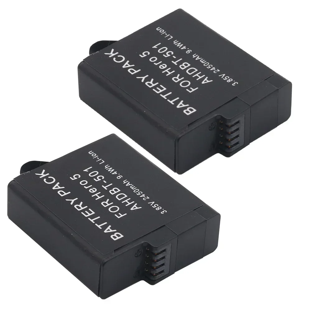 2450mAh Battery for GoPro Hero 7 Hero 6 Hero 5 Black camera AHDBT-501
