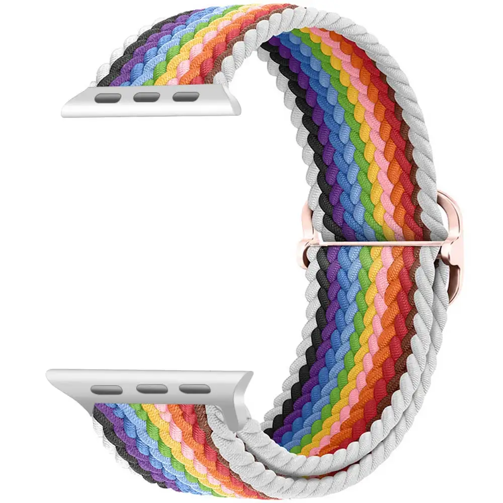 Braided Solo Loop Stretchy Nylon Strap