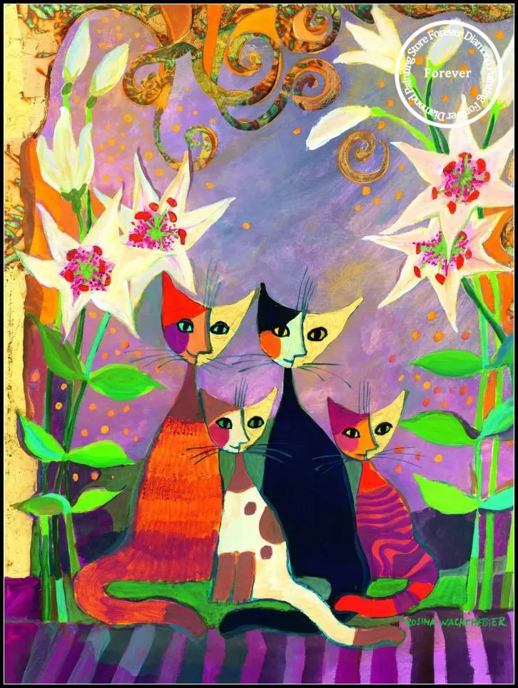 Rosina Wachtmeister Art Paint By Numbers 