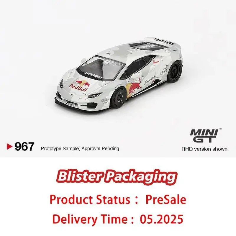 PreSale MINIGT 967 1:64 LBWK Lamborghini Huracan Mad Mike