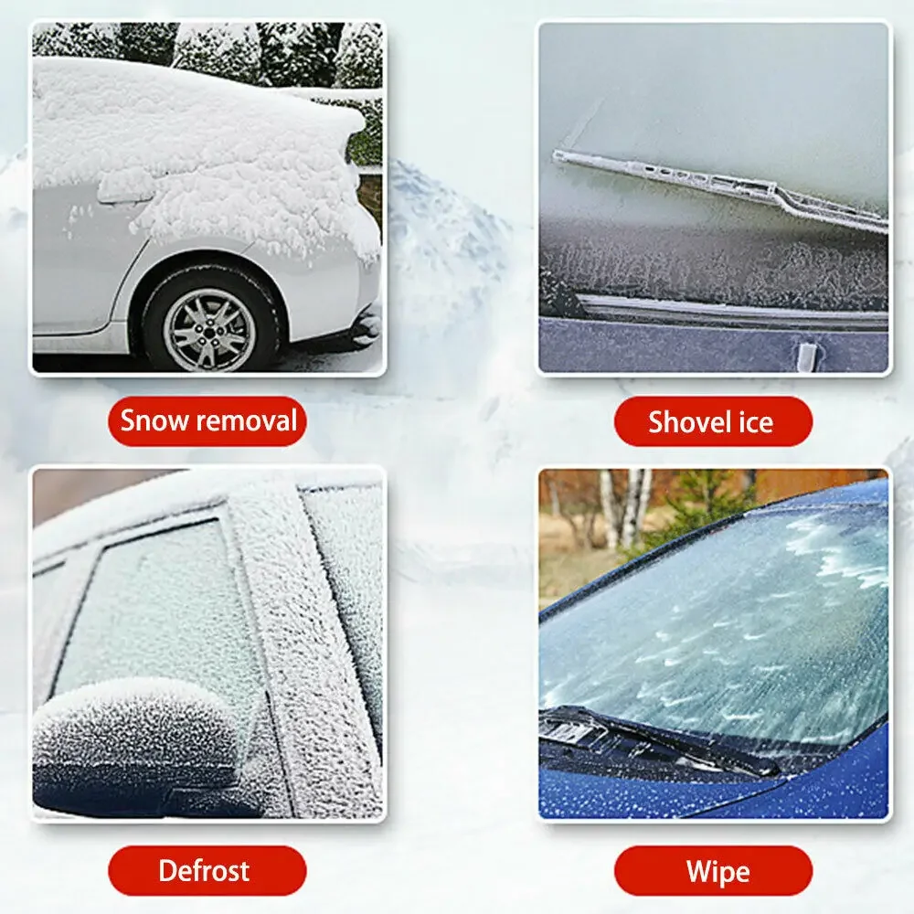 1PCS Car Ice Scraper Snow Shovel Cleaning Tool Windshield Ice Breaker Glass Brush Snow Remover Car Accessories In Winter